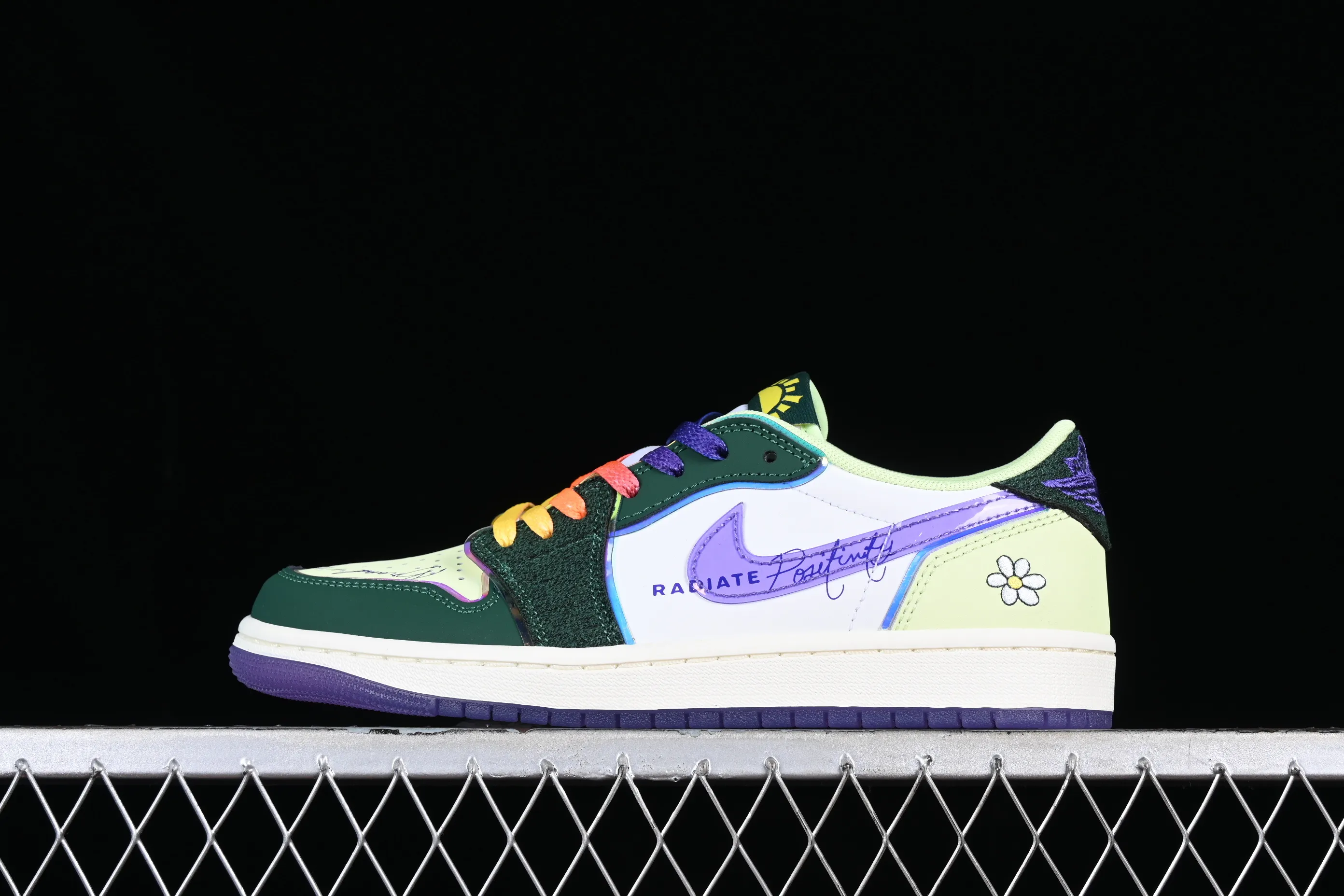 All categories Air Jordan Jordan series basketball shoes Air Jordan 1 Low G version pure original Air Jordan 1 Low OG "Doernbecher" AJ1 Joe 1 charity low-top cultural casual sneakers FD9665-351